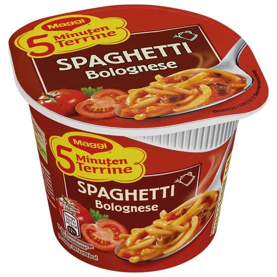 5-Minuten-Terrine Spaghetti Bolognese 60g Maggi