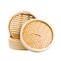 Bambusdämpfer 20cm 3teiliges Set NF