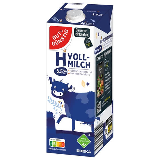 H-Milch 3,5% Fett 1l G&G