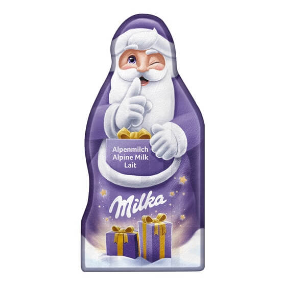 Milka Weihnachtsmann-Tafel Vollmilch 85g Milka