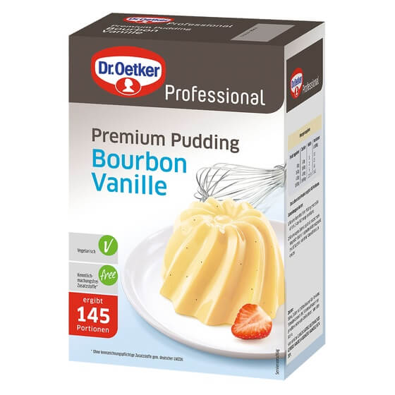 Premium Puddingpulver Bourbon Vanille z.K. ODZ 1kg Dr.Oetker