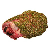 Schweinenacken roh gefüllt m Pflaumen&Mett gewürzt ca.3,5kg