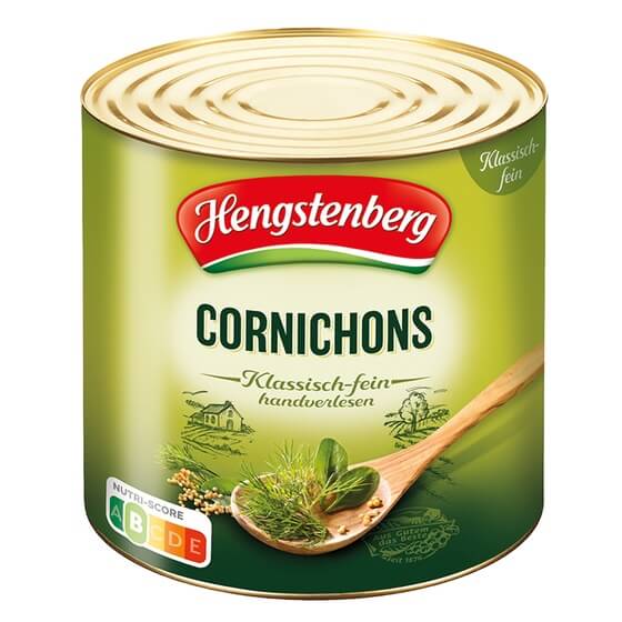 Cornichons 2,45kg/1,38kg Hengstenberg