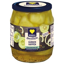 Gurkenhappen Schlesische Art 530G Herzstücke