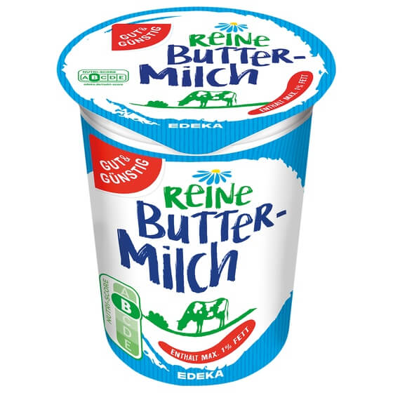 G&G Reine Buttermilch 1% 500g