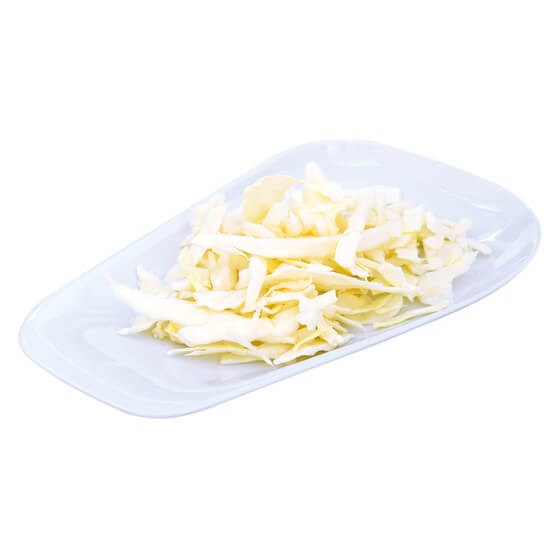 Weißkohl küchenfertig geschnitten ca. 10 mm 2,5kg Funken