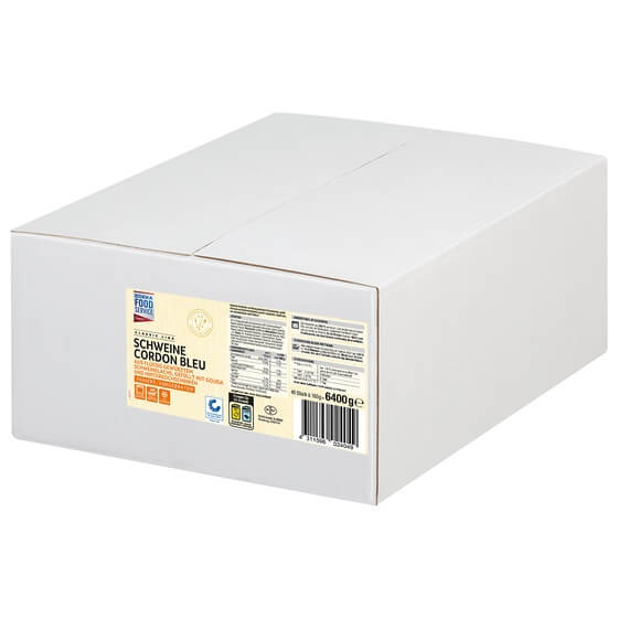 Schnitzel Cordon Bleu vorgegart 40x160g EFS