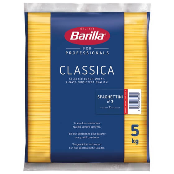 Spaghettini Nr. 3 ODZ 5kg Barilla