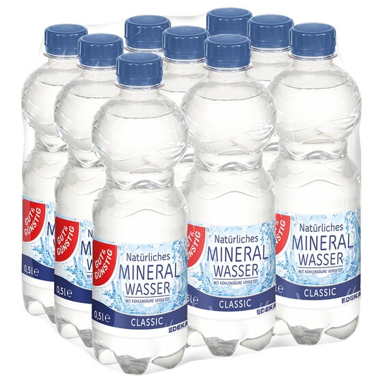 Mineralwasser classic EW9x0,5l G&G
