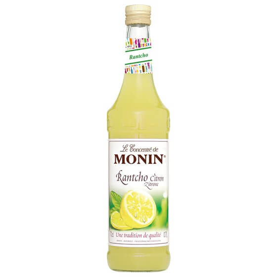 Zitronenkonzentrat 0,7l Glas Pfandfrei Monin