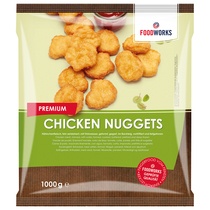 Chicken Nuggets Premium TK 1kg(ca 22g) Foodworks