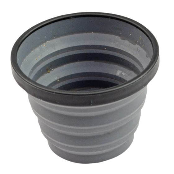 Silikonbecher Schwarz