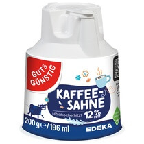 Kaffeesahne Kännchen 12% 200g G&G