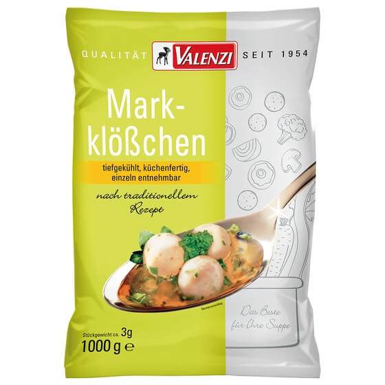 Markklösschen 3g/Stk.TK 1Kg Valenzi