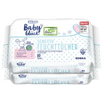 Baby Glück Babytücher Sensitive 2x80ST Edeka elkos