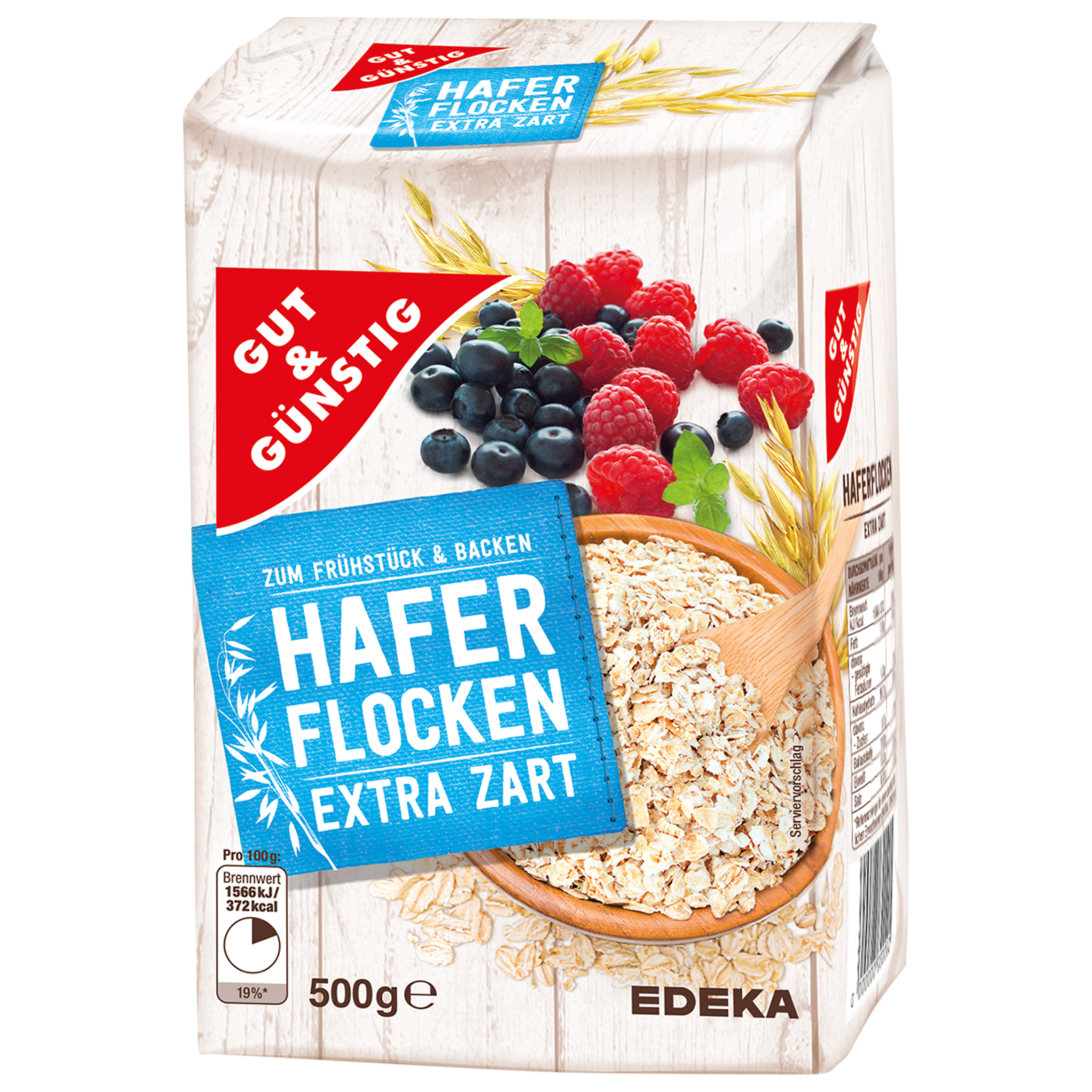 Haferflocken extra Zart 500g G&G