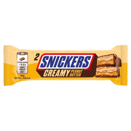 Snickers Dark Creme Peanut Butter 2x18,25g Mars