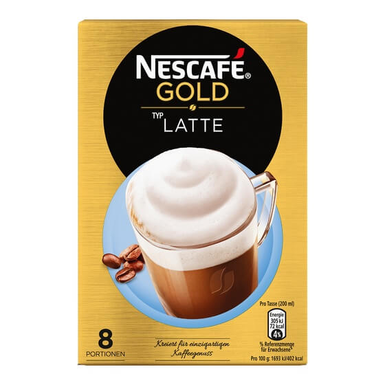Nescafé Latte Macchiato 8 Beutel=144g