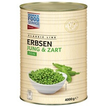 Erbsen jung & zart fein 4kg/2,8kg EFS