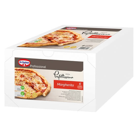 Pizza Perfettissima Margherita 6 Stück 2,19kg Oetker