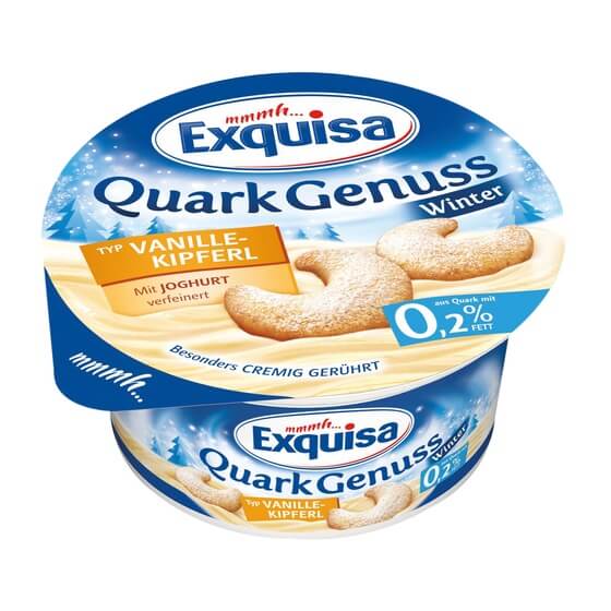 Exquisa Quark Genuss 0,2% Winter 150g