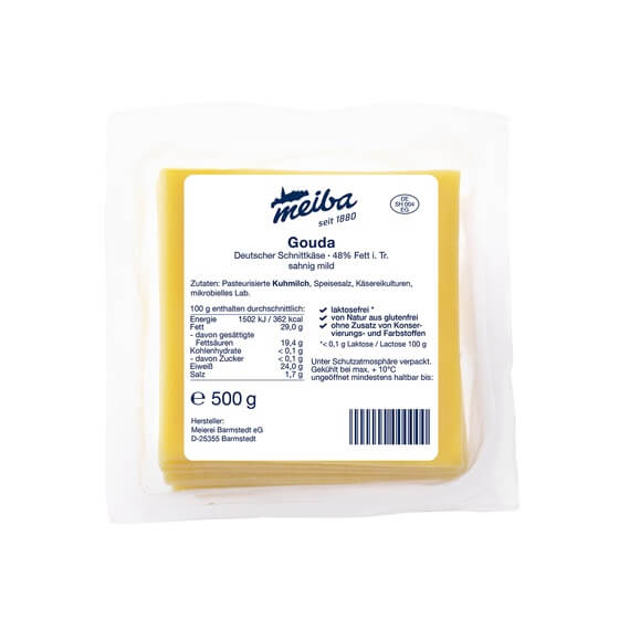 Gouda 48% Stap 20x25g Meierei Barmstedt eG