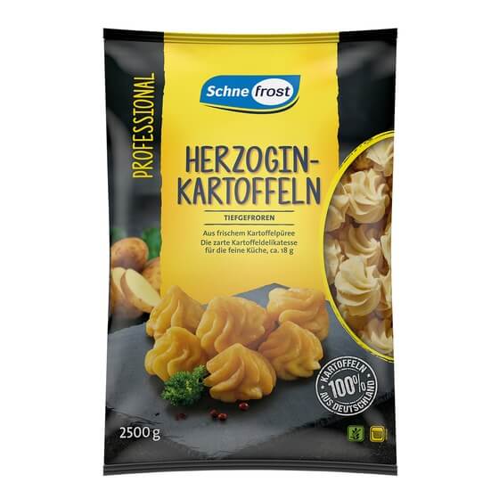 Herzogin Kartoffeln 18g/Stk. ODZ TK 2x2,5Kg Schnefrost