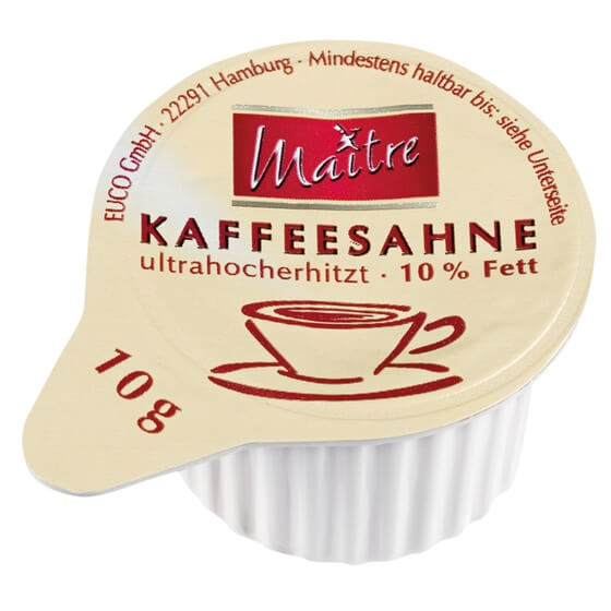 Kaffeesahne 10% 240x10g Maitre