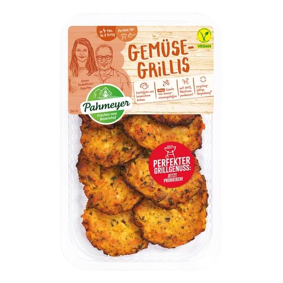 Gemüsegrillis/Gemüsereibekuchen 8x35g