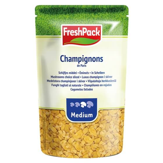 Champignons 2.Wahl Scheiben Medium 2,46kg/1,38kg Freshpack