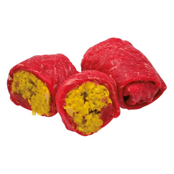 Rindsroulade a.d Unterschale roh,gefüllt Hausfr.art ca.180g