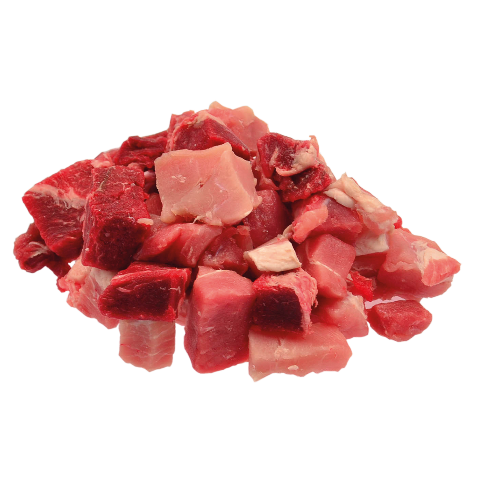 Gemischtes Gulasch II gem.Schwein/Rind mittel 24mm roh ca1kg