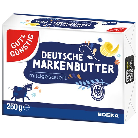 Deutsche Markenbutter 250gr. G&G