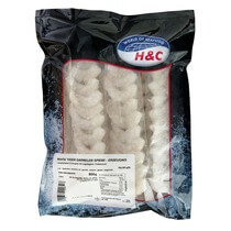 Garnelenspieß roh,geschält,glasiert(20%) TK 8x100g