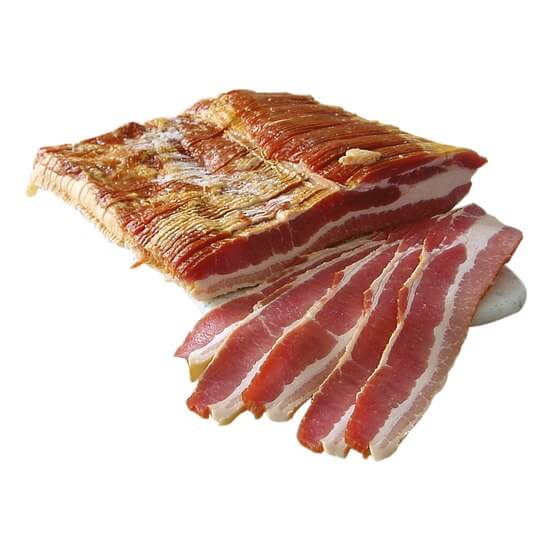 Bacon Frühstücksspeck geräuchert/geschnitten ca.30Schb. 500g