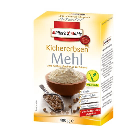 Kichererbsen Mehl ODZ 400g Müller's Mühle
