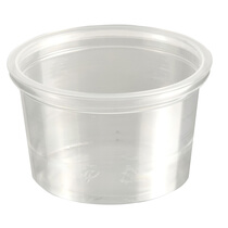 Portionsbecher PP rund 30ml 4,6cm weiss