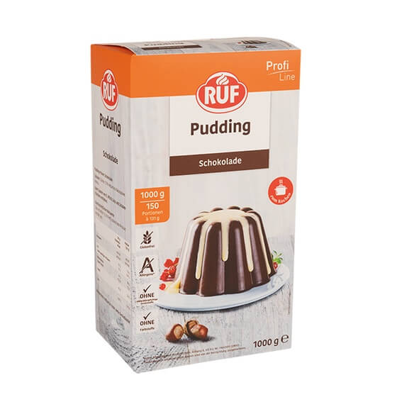 Puddingpulver Schokolade zum Kochen 1kg RUF