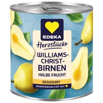 Williams-Christ Birnen halbe Frucht gezuckert 820g Edeka
