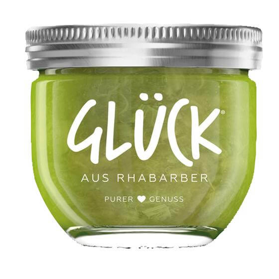 Rhabarber Glück Fruchtaufstrich 230g Göbber