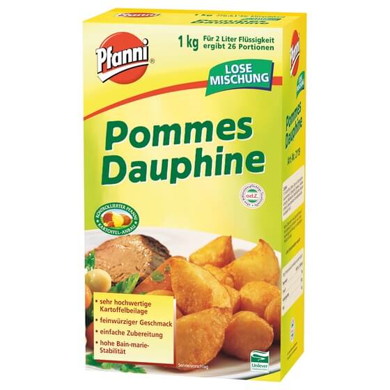 Pommes Dauphine ODZ 1kg Pfanni