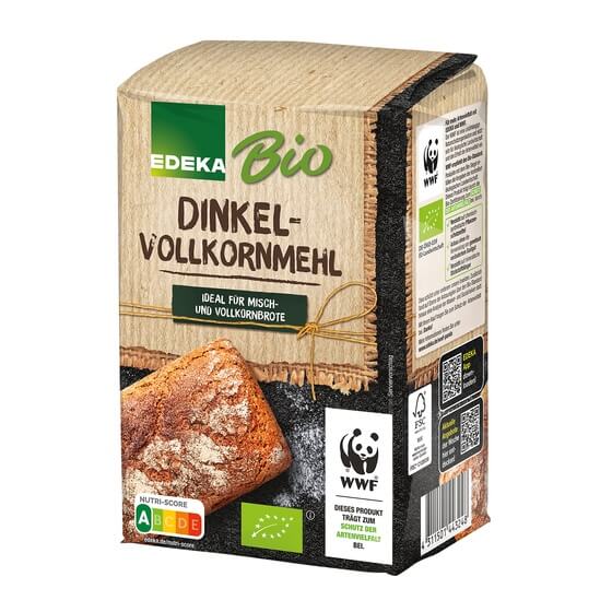 Dinkelmehl Vollkorn Bio 1kg Edeka