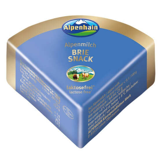 Brie-Snack 45% F.i.Tr. lactosefrei 40x25g Alpenhain