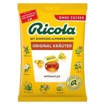 Ricola Kräuterbonbon ohne Zucker 75g