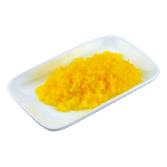 Paprika Gelb Würfel 5mm 1kg Kluth