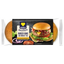 Brioche Burger Buns(Brötchen) 4er=250g 105mm vorgeschn EDEKA
