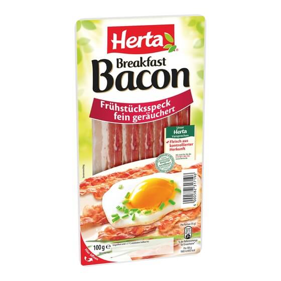 Bacon Breakfast 100g Herta