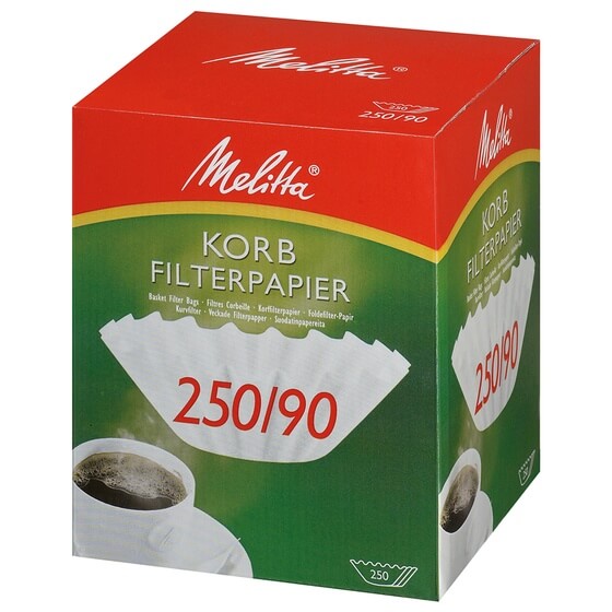 Korbfilterpapier 250/90 4x250St Melitta®