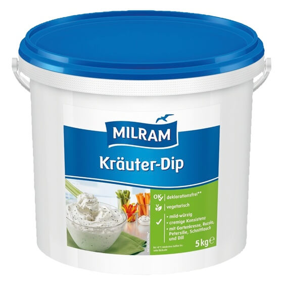 Kräuter Quark Dip 5Kg Milram