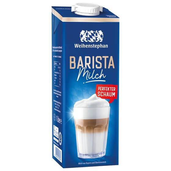 Barista Milch 3,0% 1 Liter Weihenstephan